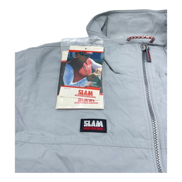 SLAM ATS Summer Sailing Vest Men's Sportswear Italian Sailing Full Zip FIV - Picture 3 of 9